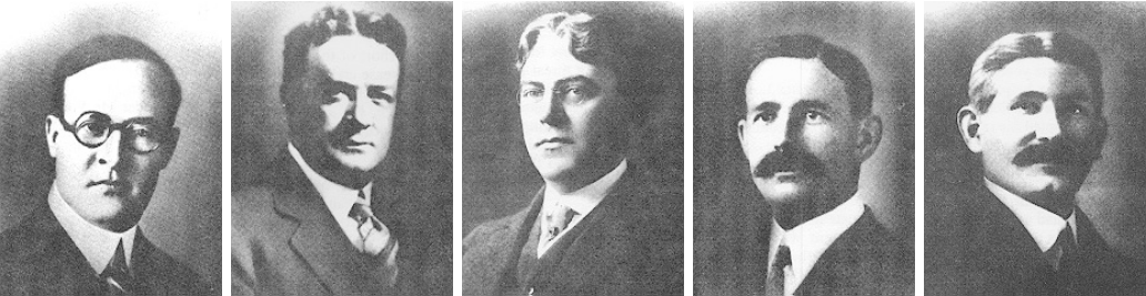 Headshots of State Deputies named below